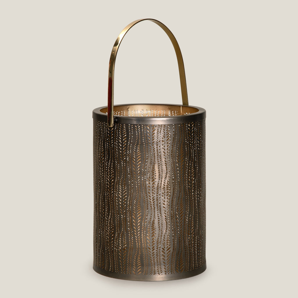 Lyla Antique Grey Lantern L