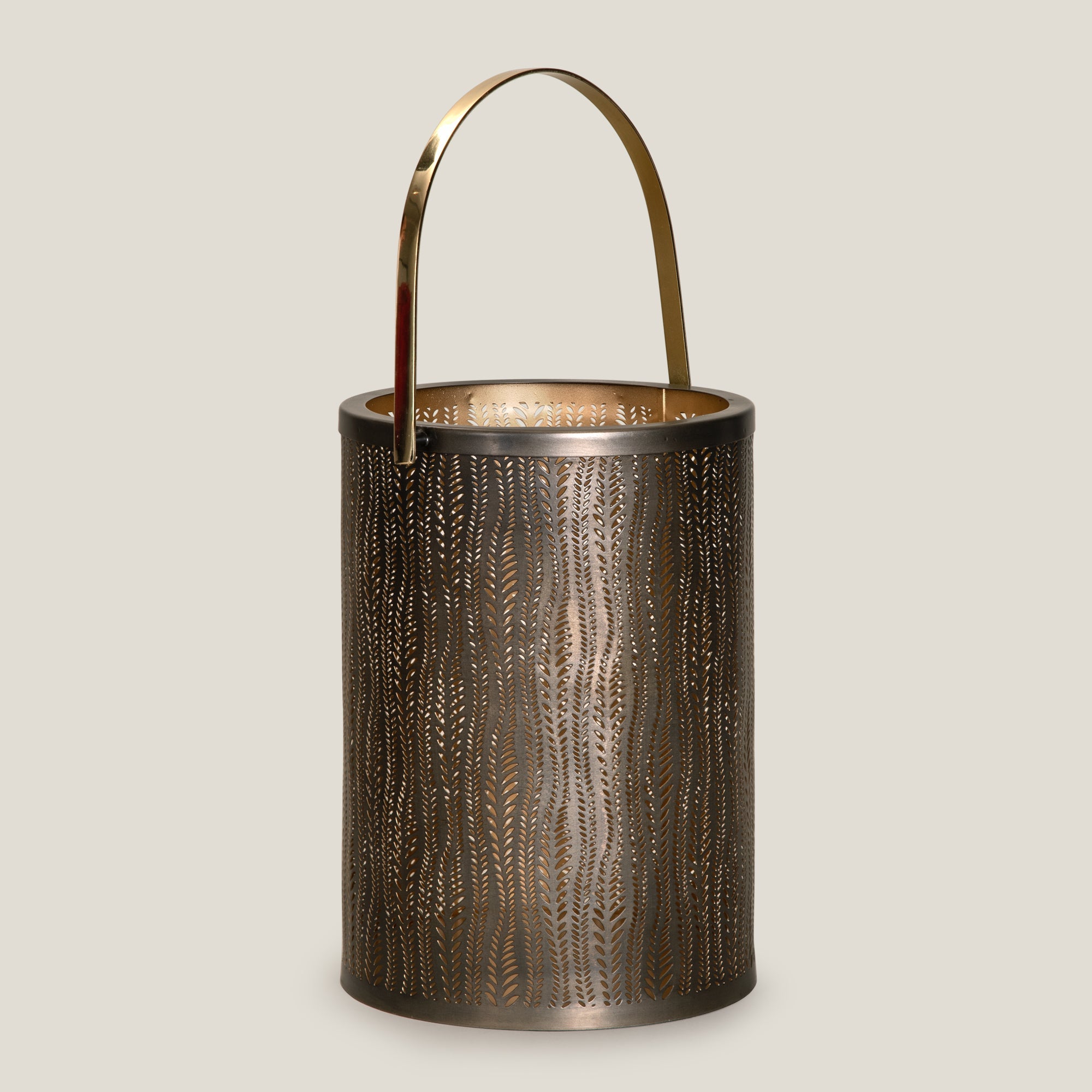 Lyla Antique Grey Lantern L